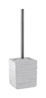 WC-Bürstengarnitur Quadrotto weiss