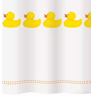 Textile shower curtain Duckie