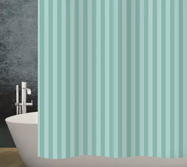 Rideau de douche textile Stripe