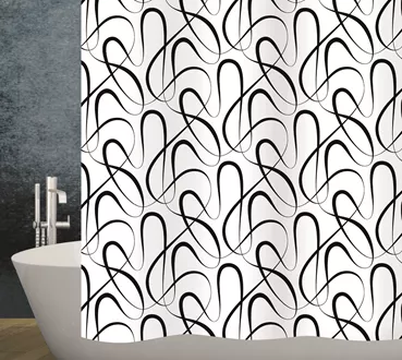 Duschvorhang Textil Swing