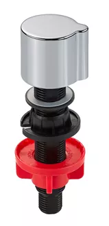 Franke Bouton de commande chromé