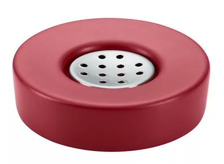 Seifenschale Zylo merlot - inox